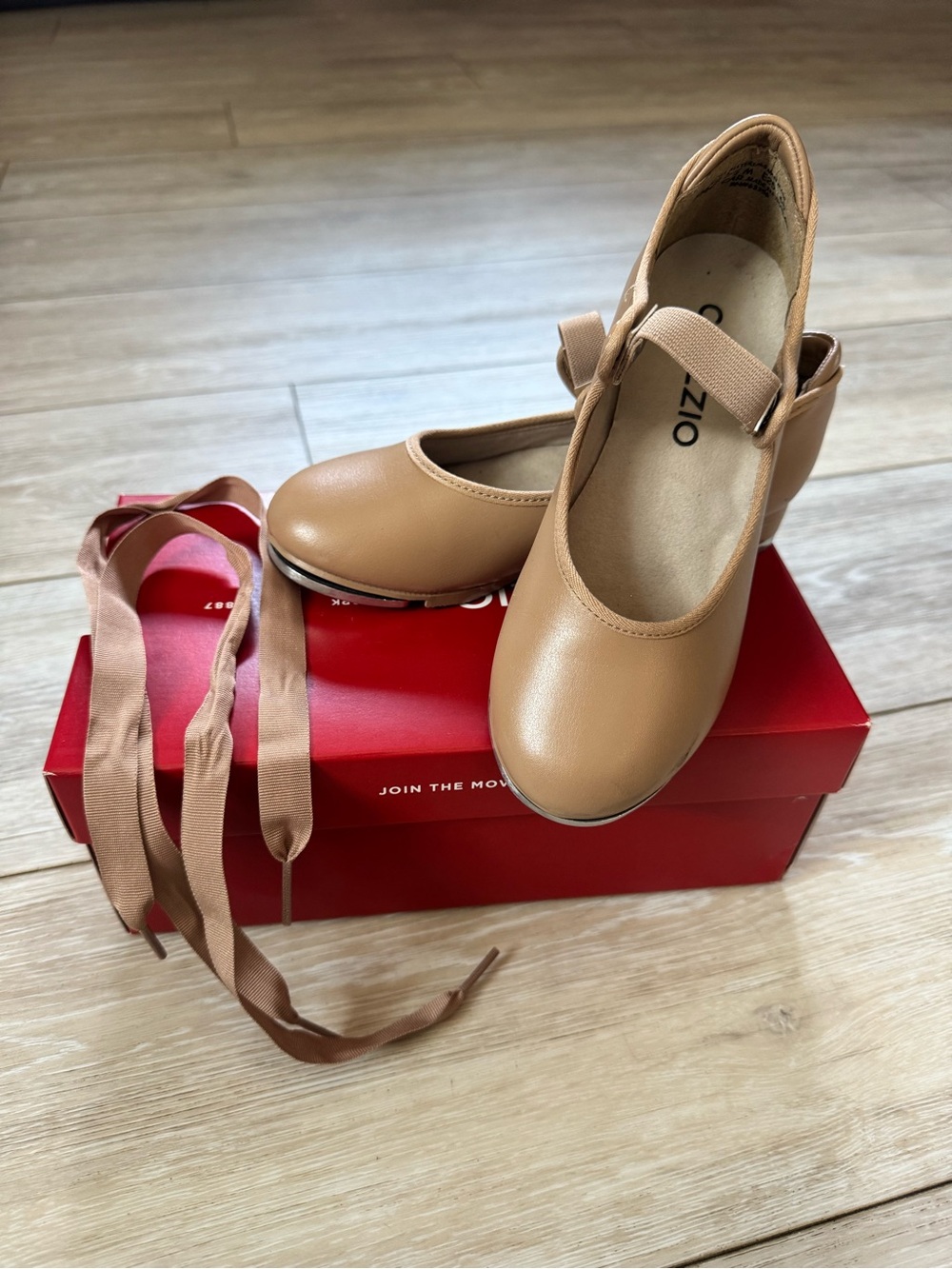 Capezio Shuffle Tap Shoe (Size 12.5)